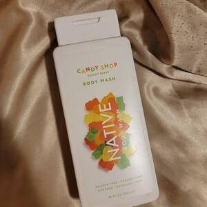 Native Candy Shop Gummy Bears Body Wash - White with Multicolor Label